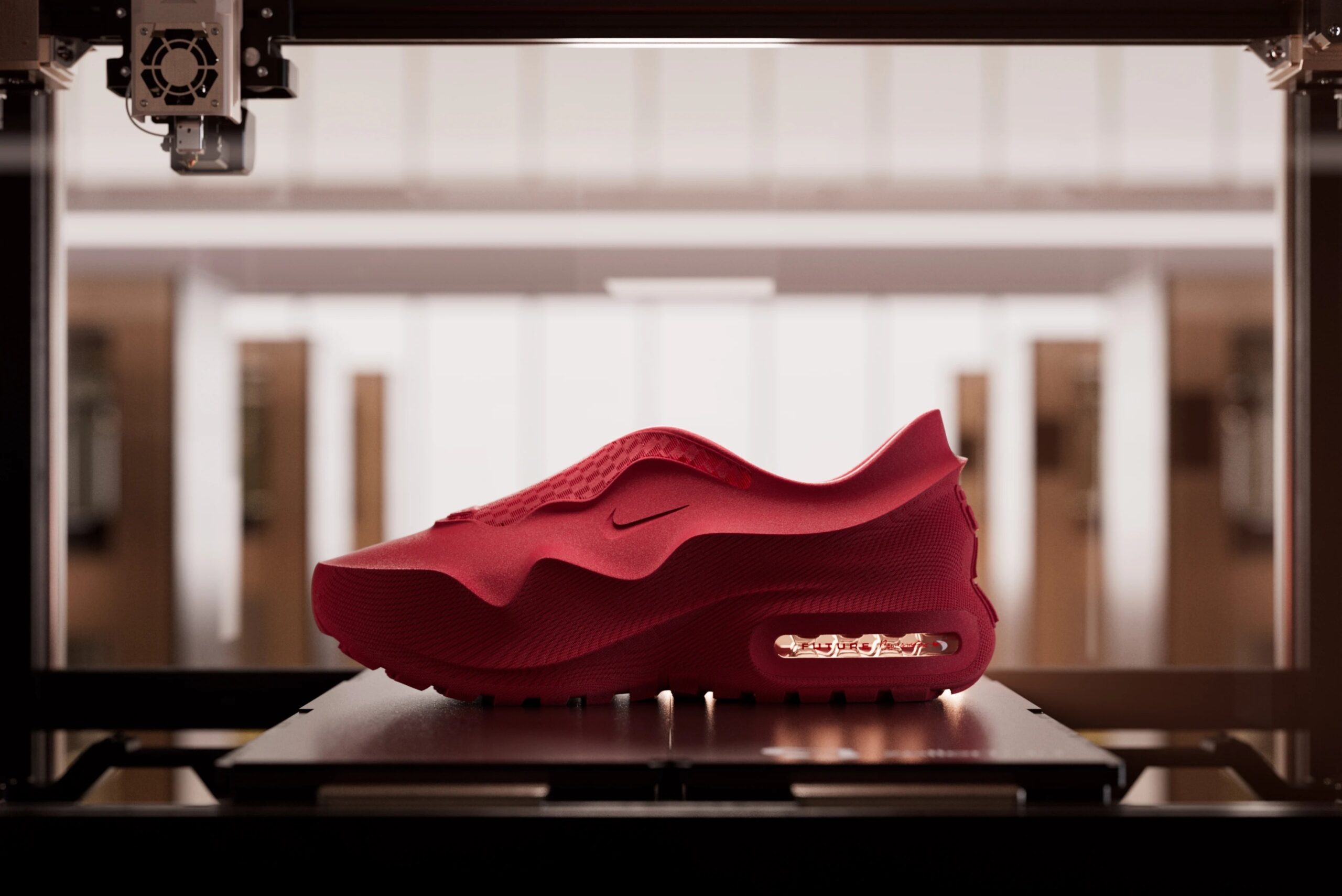 Nike, neredeyse tamamen 3D baskı ile üretilen Air Max 1000 modelini tanıttı